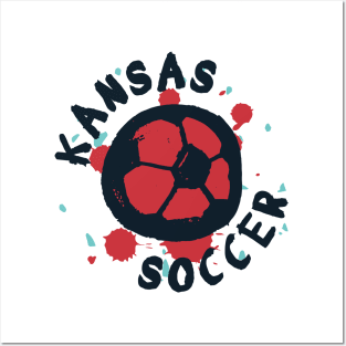 Kansas Soccer 04 Posters and Art